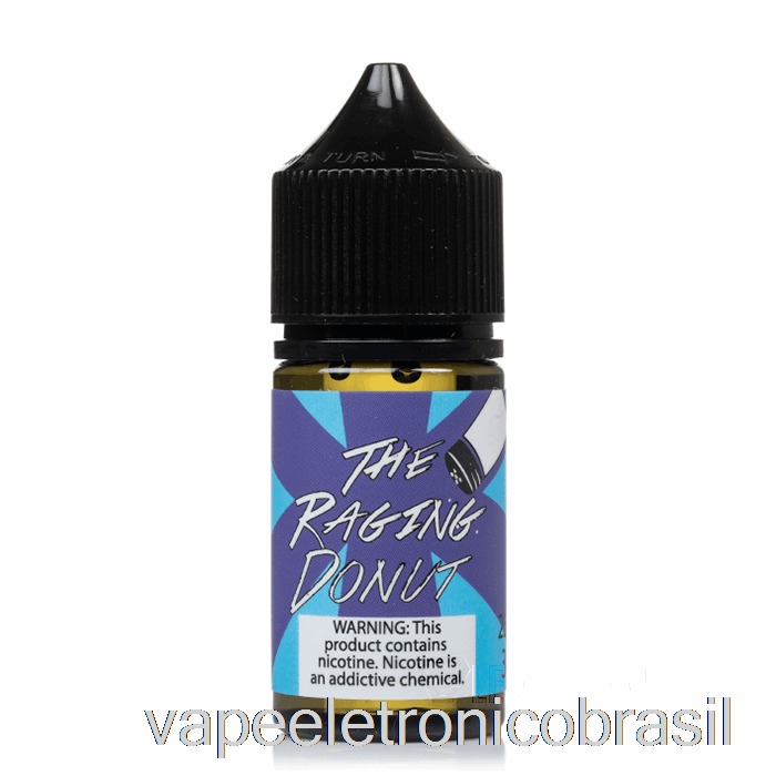 Vape Eletrônico The Raging Donut - Sais De Combate A Alimentos - 30ml 45mg